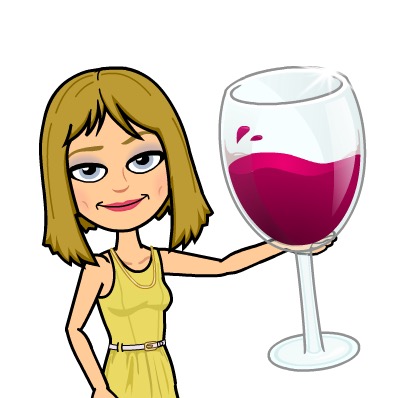 Bitmoji Cheers, Red Wine