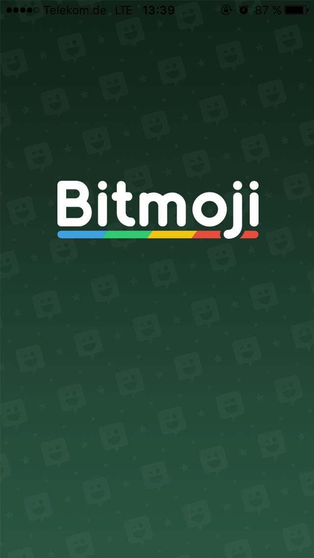 Bitmoji Smartphone Screenshot Cover
