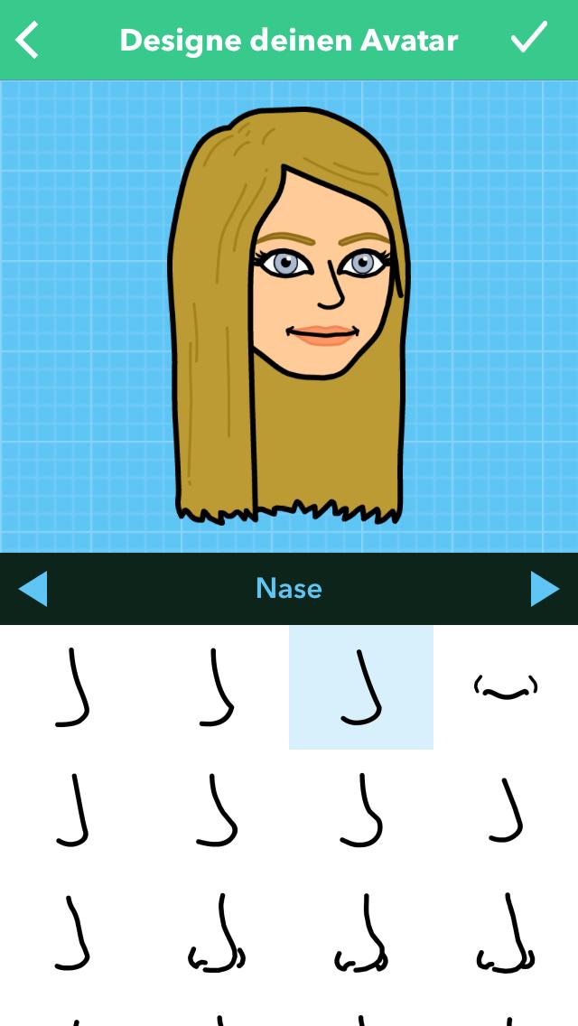 Bitmoji Creation nose