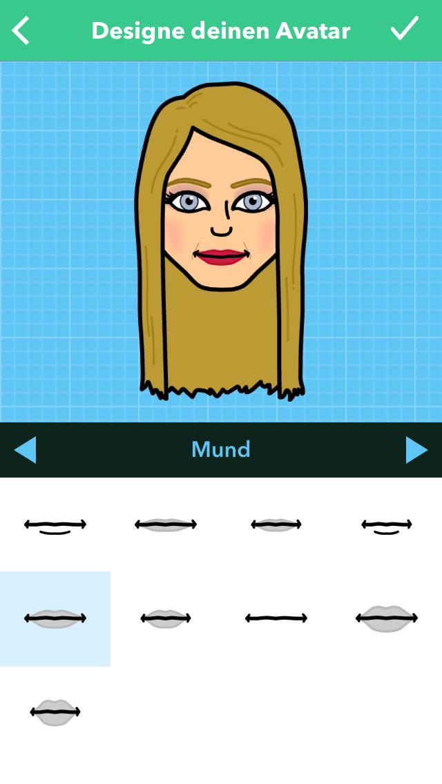 Bitmoji Creation Lips