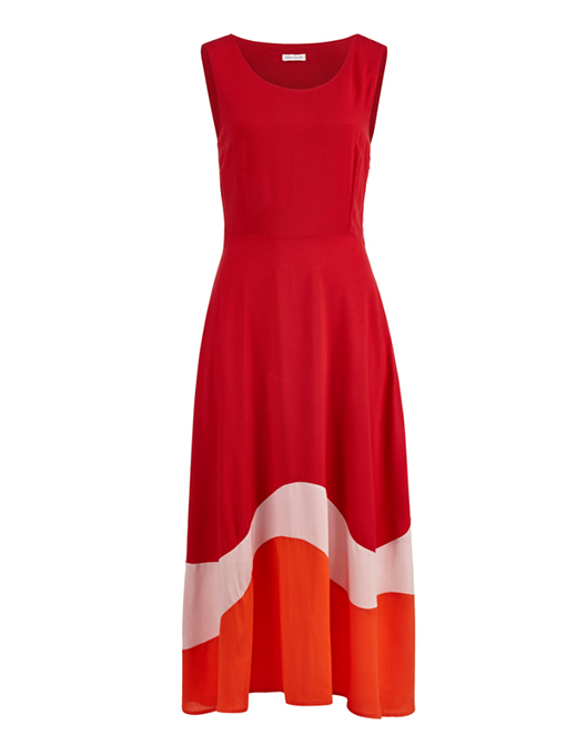 Kleid von ALBA MODA aus reiner Viskose