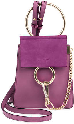 Chloe Faye Small Leather Bracelet Bag