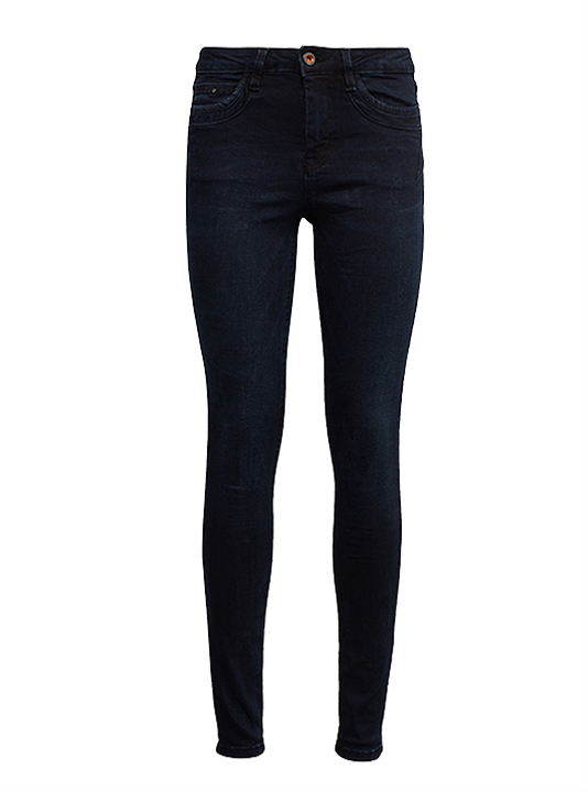 Nela Black Jeans, Frauen, mid stone blue black denim