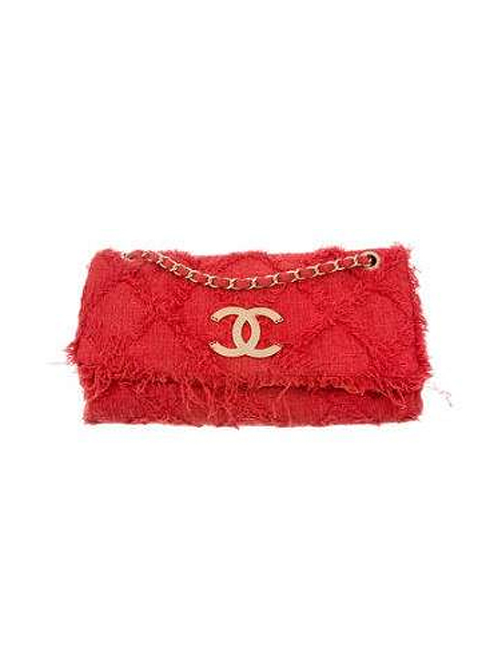 Chanel Tweed Nature Flap Bag