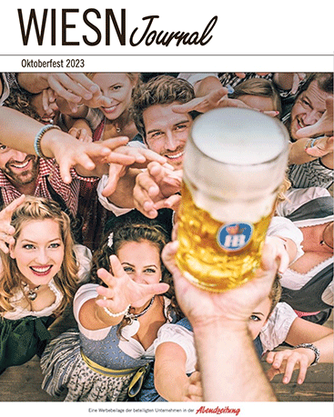 Erwähnung der Original Münchner Bierbandl im Wiesn Journal der Abendzeitung 2023